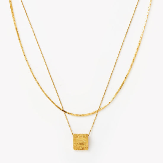 Lucy Williams Square Coin Necklace Set Layering Sets Missoma 