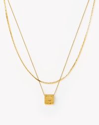 Lucy Williams Square Coin Necklace Set Layering Sets Missoma 