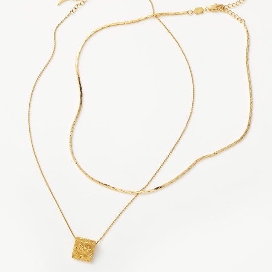 Lucy Williams Square Coin Necklace Set Layering Sets Missoma 