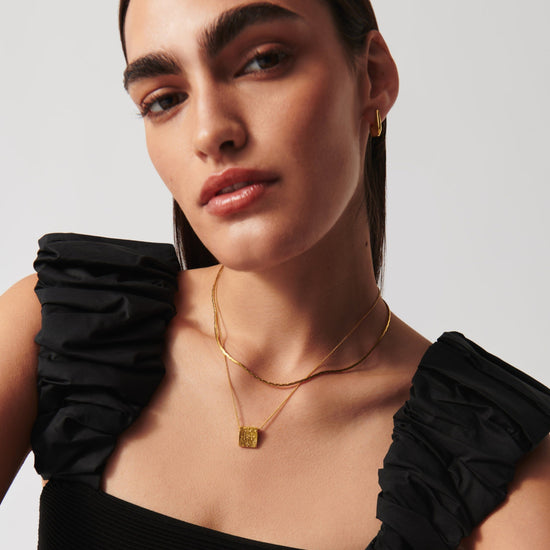 Lucy Williams Square Coin Necklace Set Layering Sets Missoma 