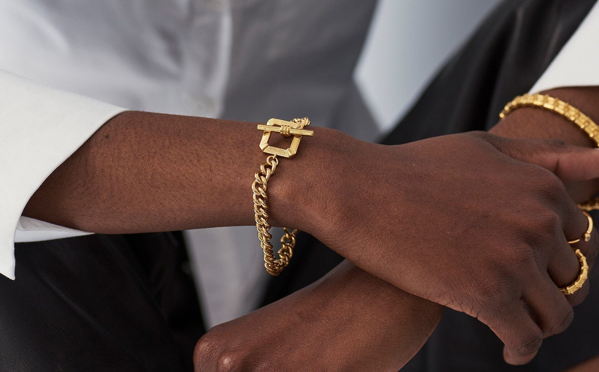 Lucy Williams T-Bar Chain Bracelet Bracelets Missoma 