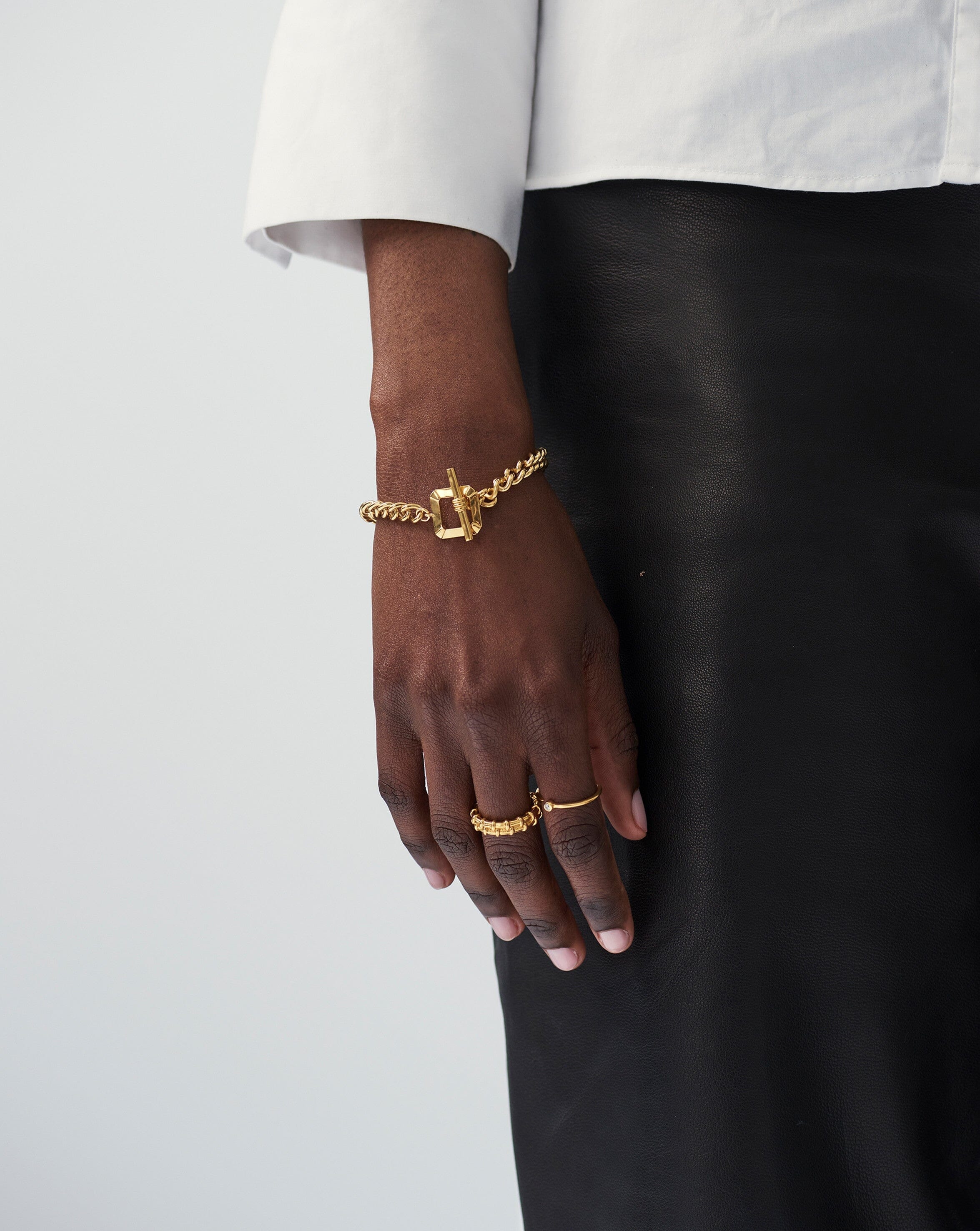 Lucy Williams T-Bar Chain Bracelet Bracelets Missoma 