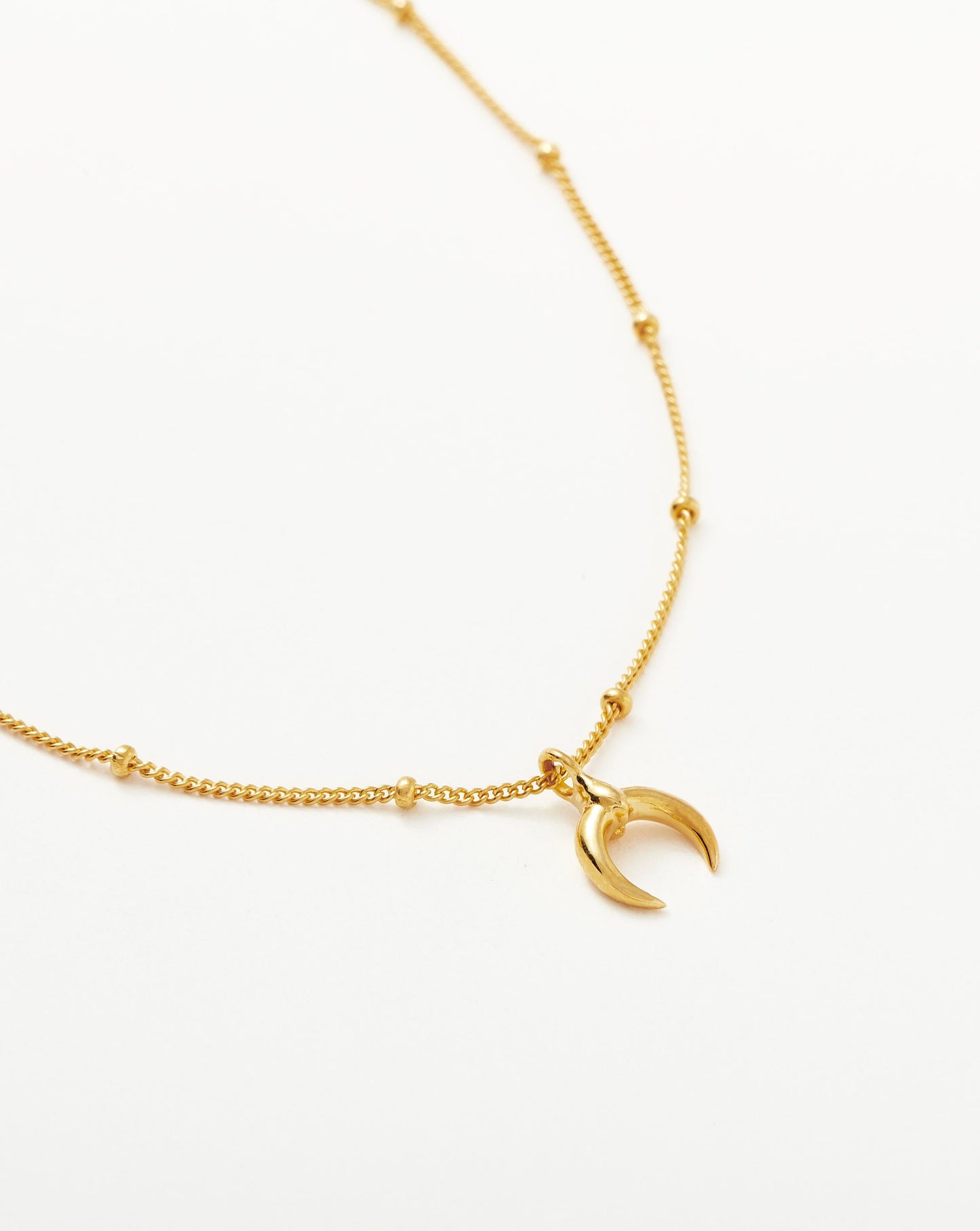 Lucy Williams Tiny Horn Anklet Anklets Missoma 