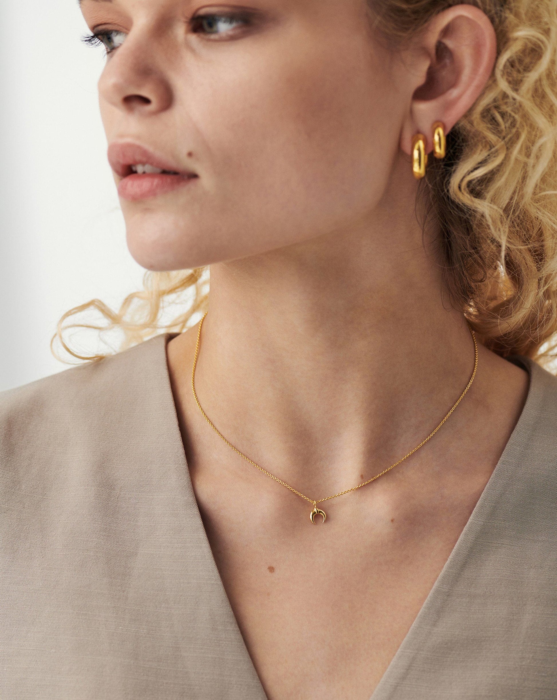 Lucy Williams Tiny Horn Necklace Necklaces Missoma 