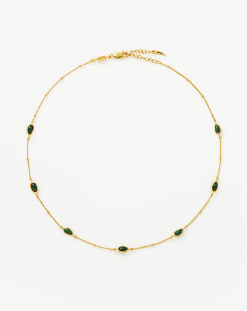 Magma Gemstone Charm Choker Choker Missoma 