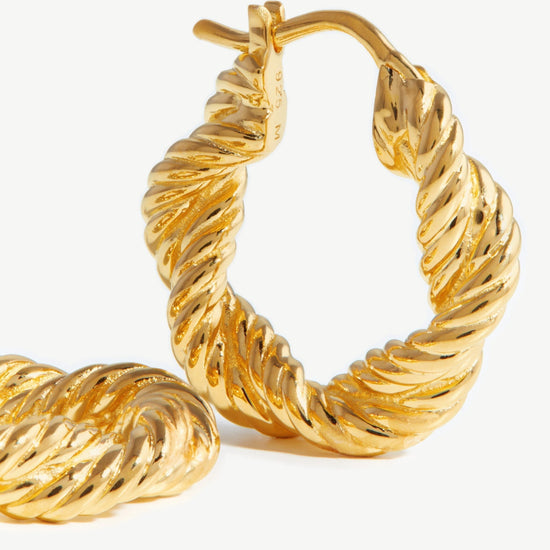 Marina Double Rope Hoop Earrings Earrings Missoma 