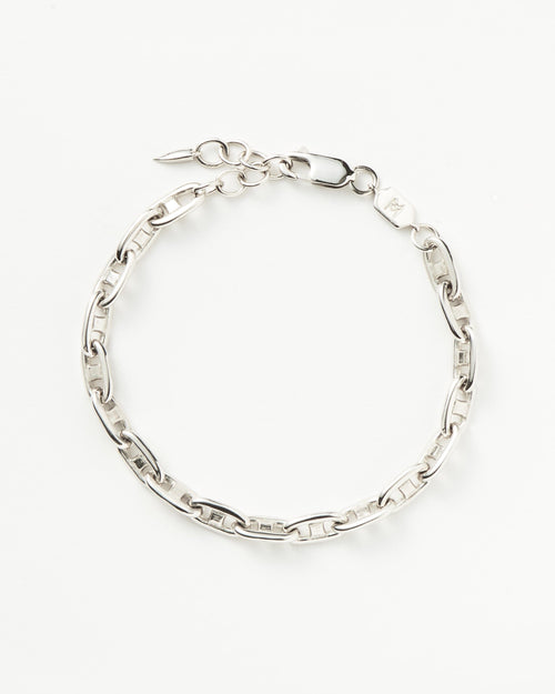 Mariner Chain Bracelet Silver Plated Bracelets Missoma