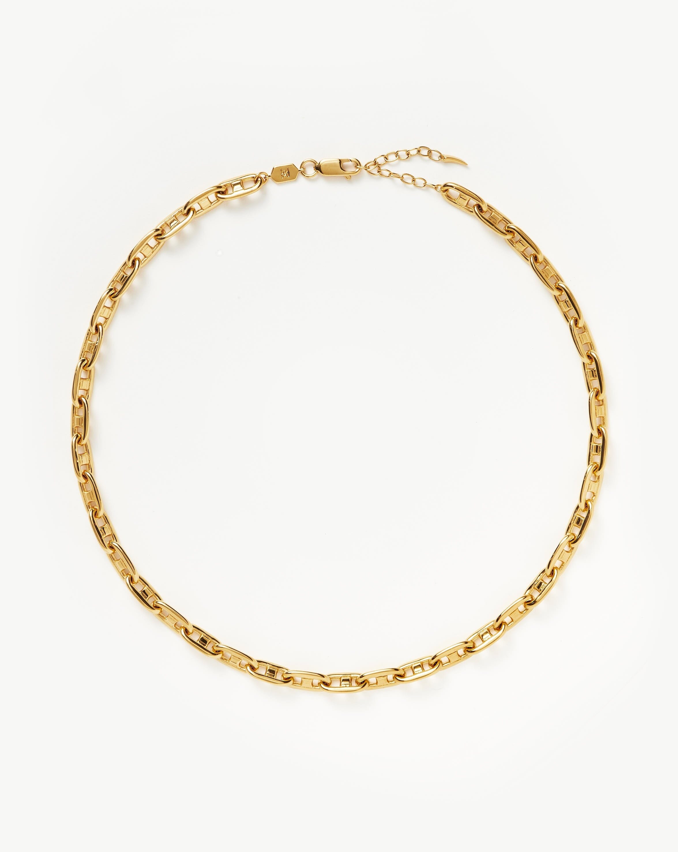 Mariner Chain Choker | 18ct Gold Plated Necklaces Missoma 