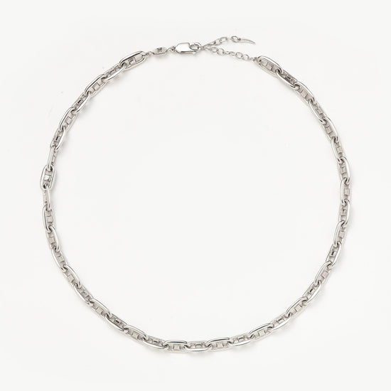 Mariner Chain Choker | Silver Plated Necklaces Missoma 