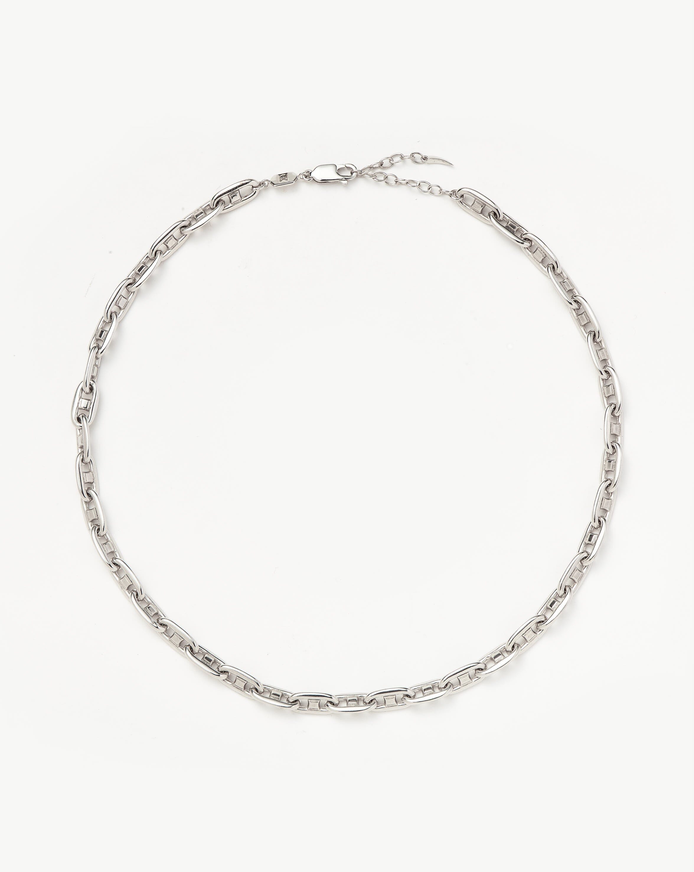 Mariner Chain Choker | Silver Plated Necklaces Missoma 