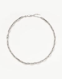 Mariner Chain Choker | Silver Plated Necklaces Missoma 