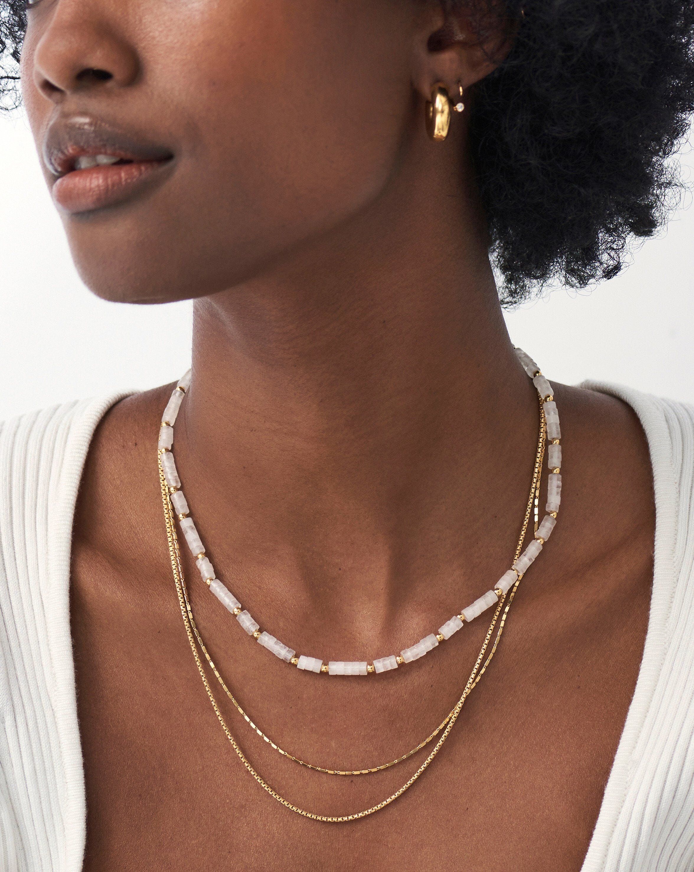 Medium Beaded Stack Necklace Necklaces Missoma 