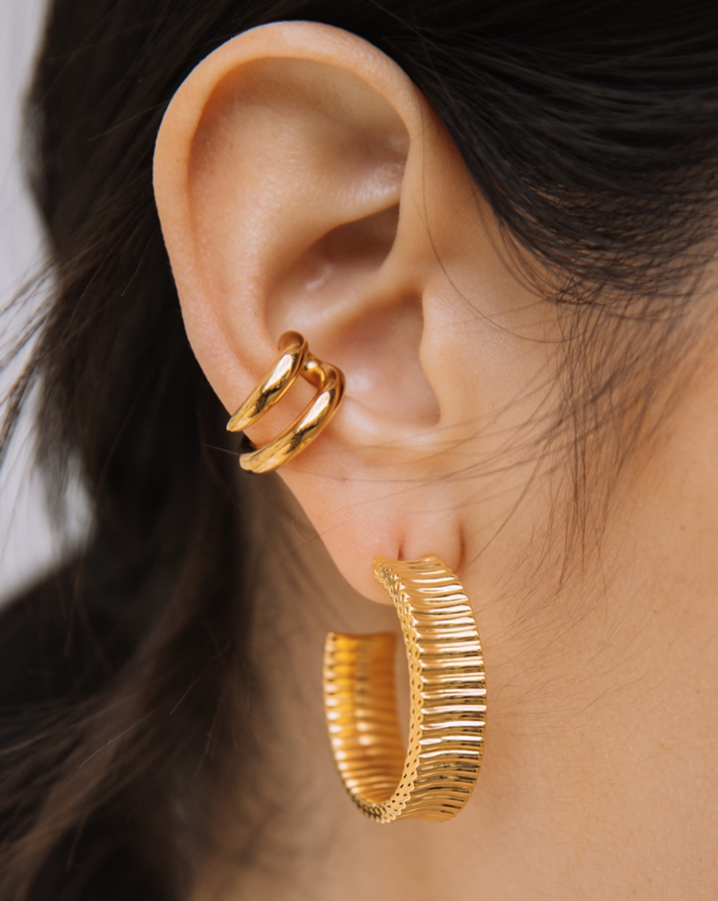 Missoma hot sale chunky hoops