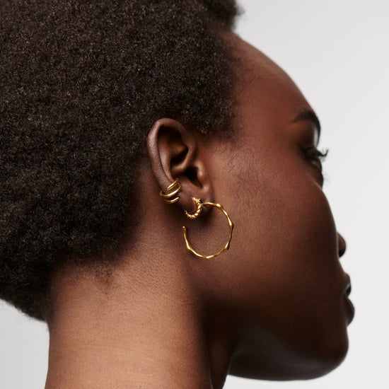 Medium Molten Hoop Earrings Earrings Missoma 