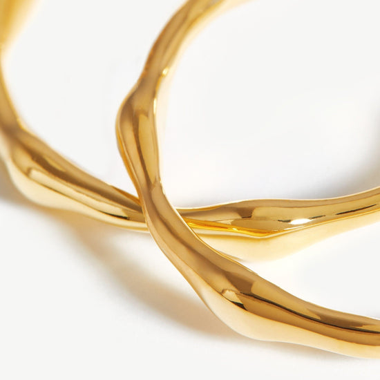 Medium Molten Hoop Earrings Earrings Missoma 