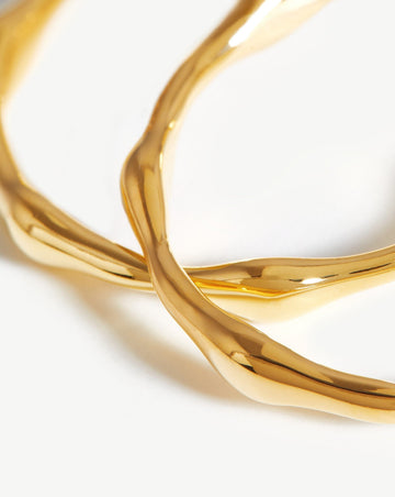 Medium Molten Hoop Earrings Earrings Missoma 