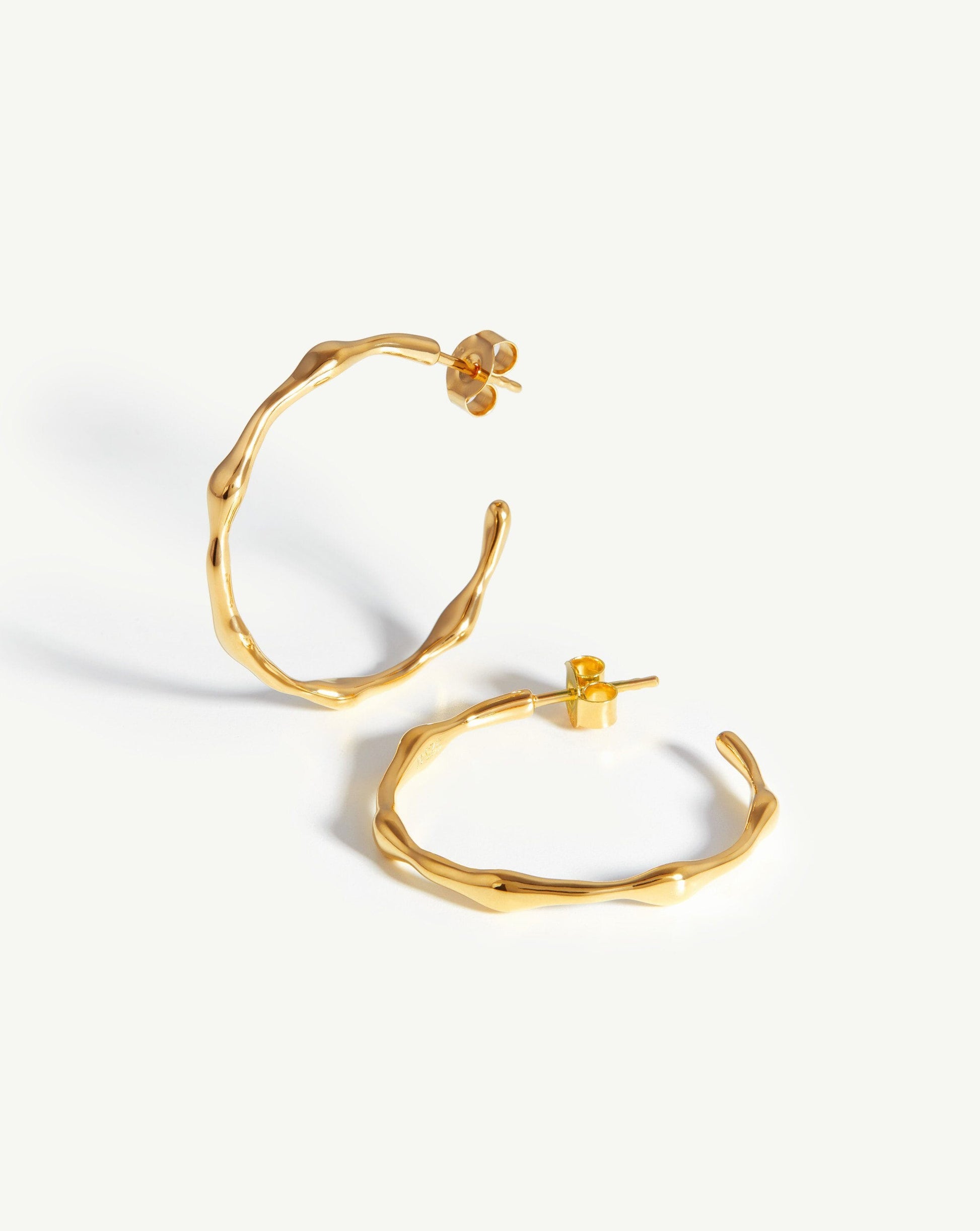 Medium Molten Hoop Earrings Earrings Missoma 