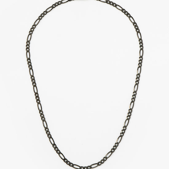Men's Black Filia Chain Necklace | Sterling Silver Necklaces Missoma 