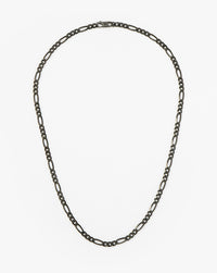 Men's Black Filia Chain Necklace | Sterling Silver Necklaces Missoma 