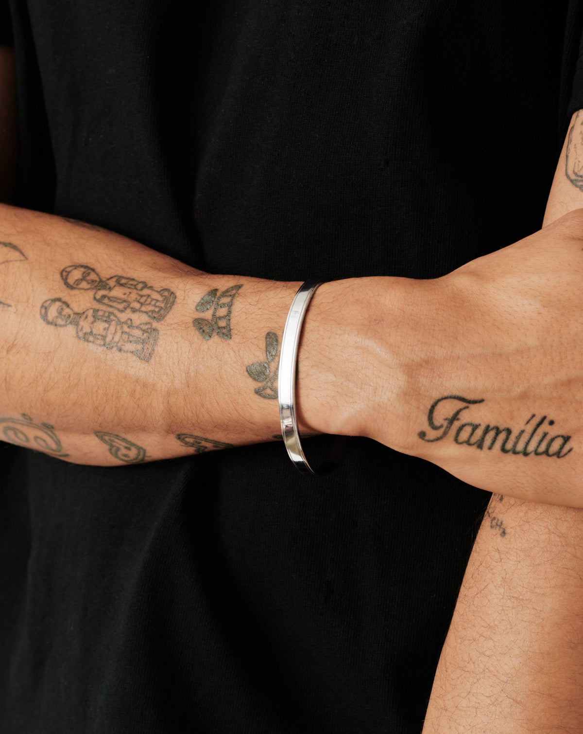 Men's Classic Cuff Bracelet Sterling Silver Bracelets Missoma