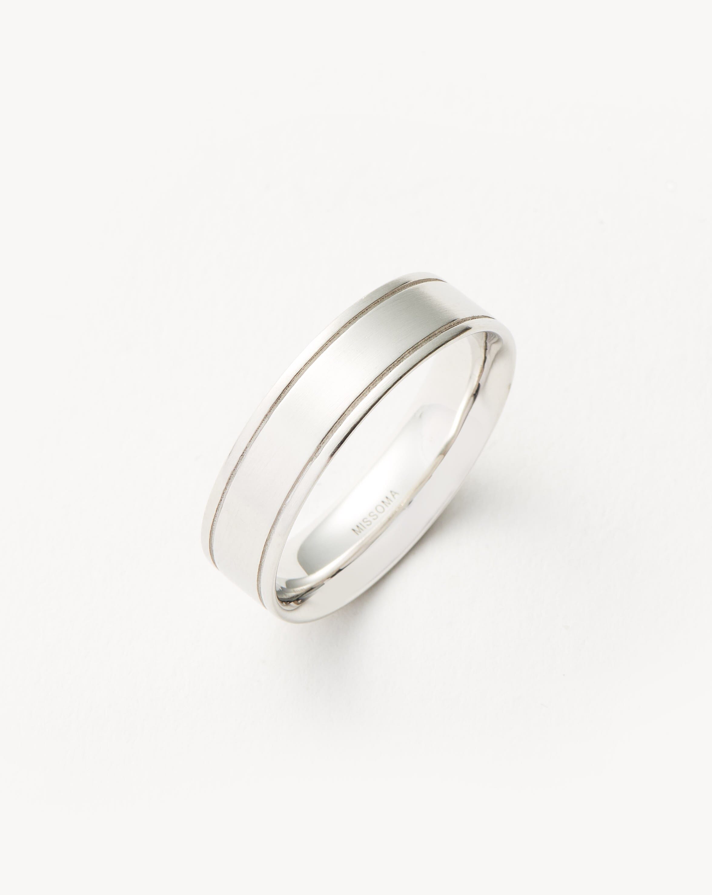 Mens Classic Ring | Sterling Silver | Missoma UK