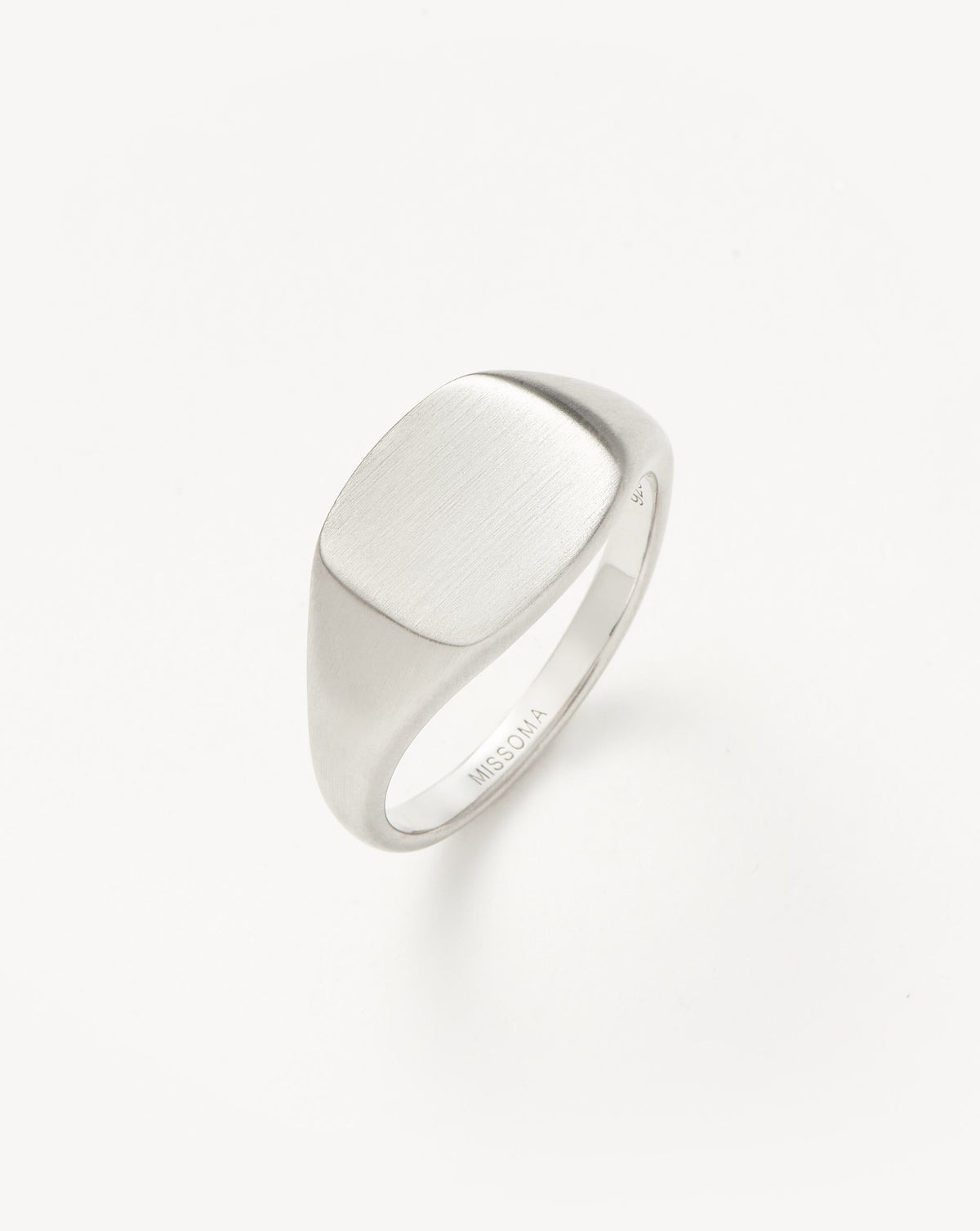Engravable Signet Ring Sterling