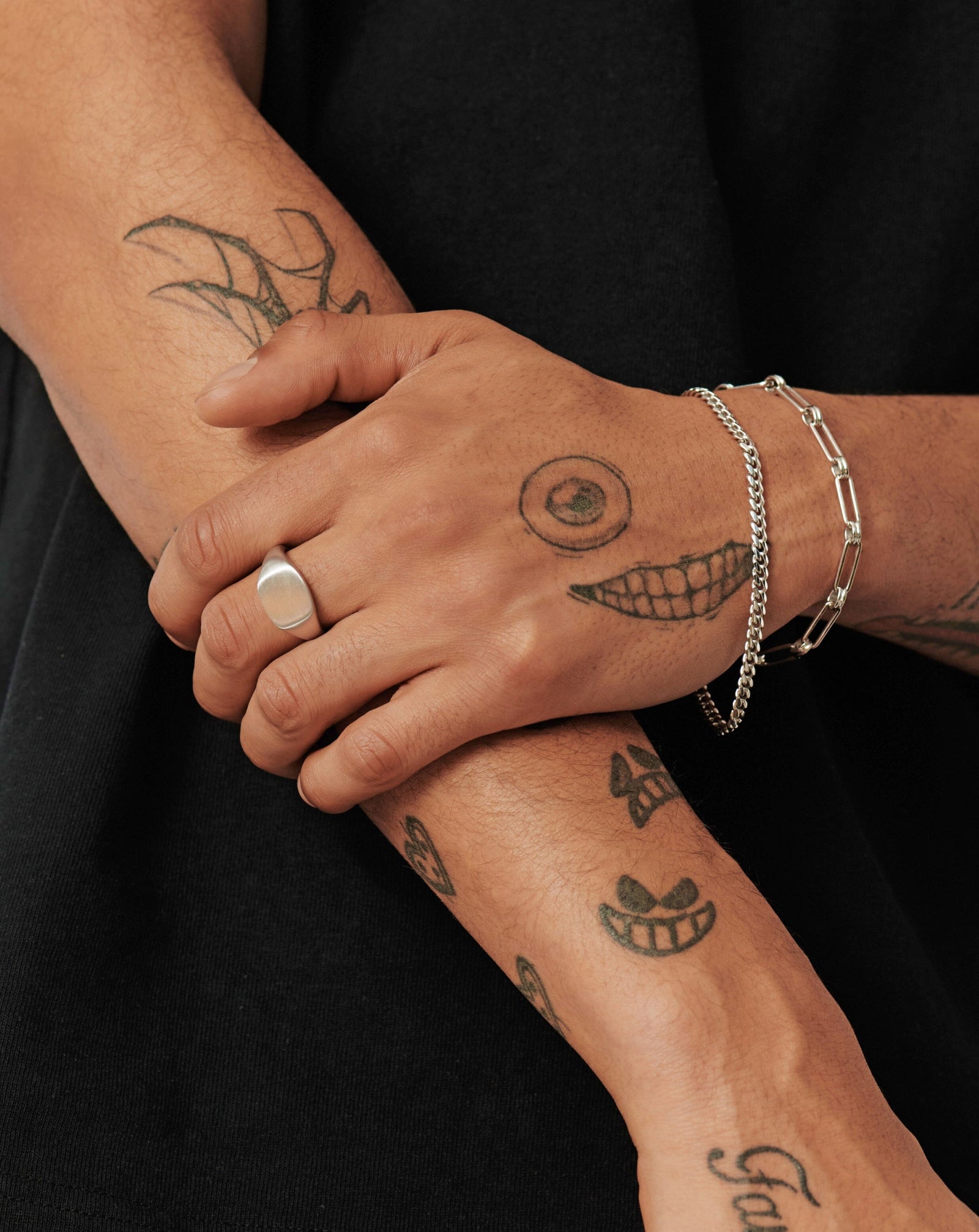 Men's Engravable Ring Sterling Silver Rings Missoma