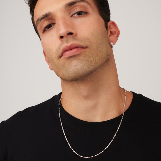 Men's Interlocking Link Chain Necklace | Sterling Silver Necklaces Missoma 