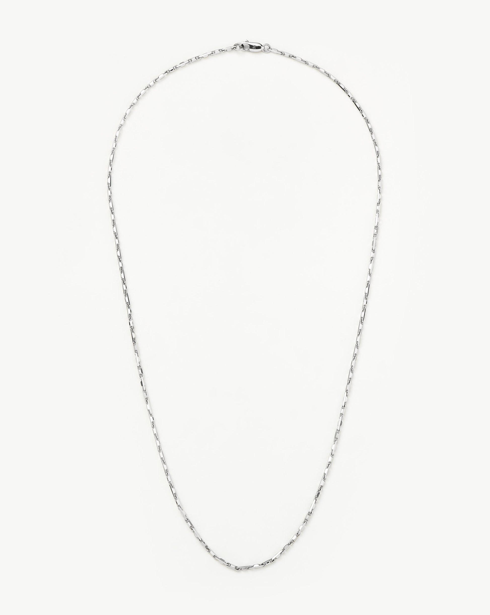 Men's Interlocking Link Chain Necklace | Sterling Silver Necklaces Missoma 