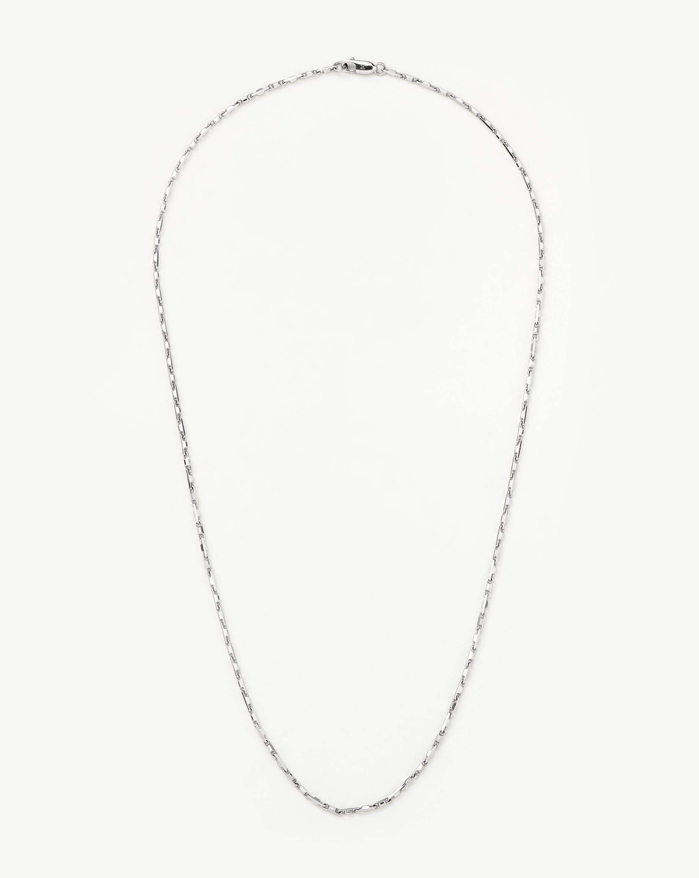 Men's Interlocking Link Chain Necklace | Sterling Silver Necklaces Missoma 