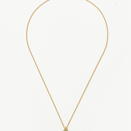 Mens Lucy Williams Square Malachite Pendant Necklace Necklaces Missoma 