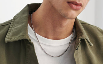 Men's Round Curb Chain Necklace Necklaces Missoma 
