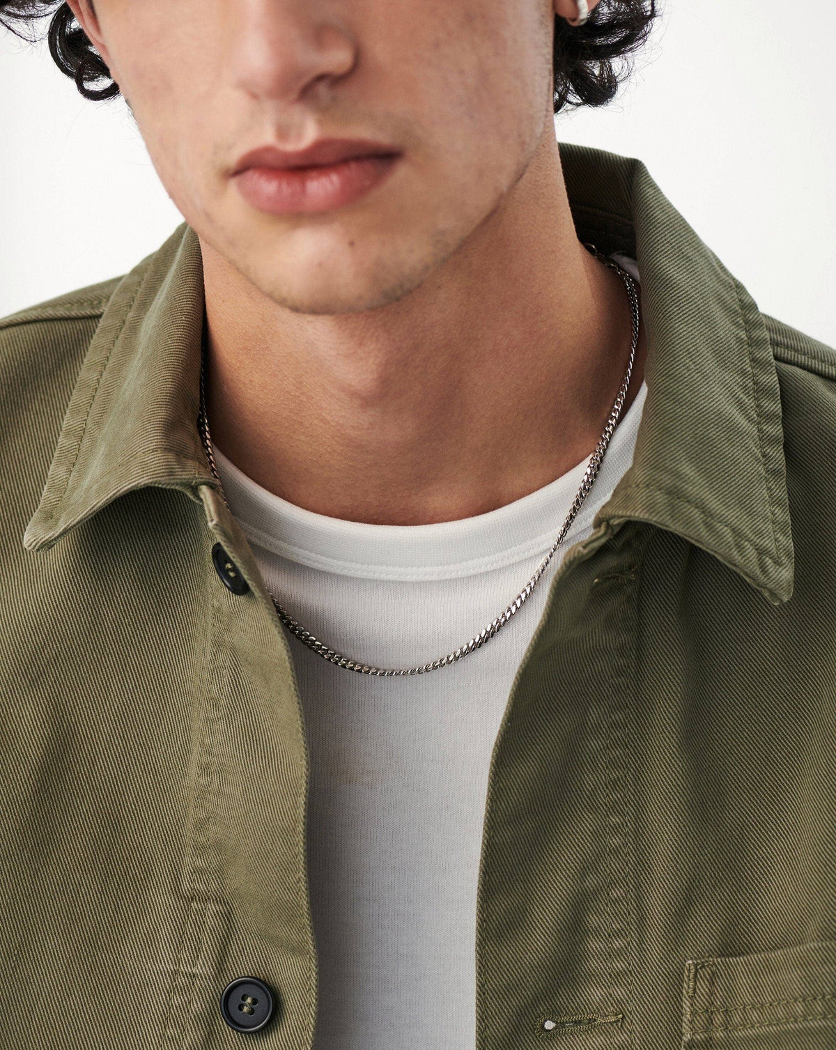 Men's Round Curb Chain Necklace Necklaces Missoma 