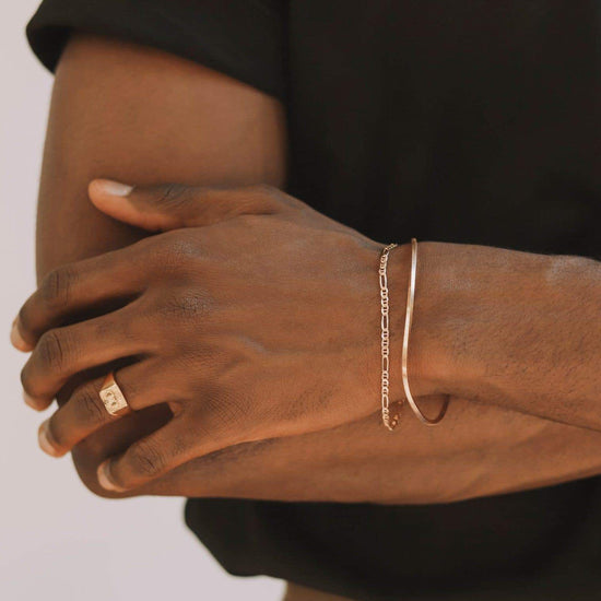 Men's Square Snake Chain Bracelet Bracelets Missoma 