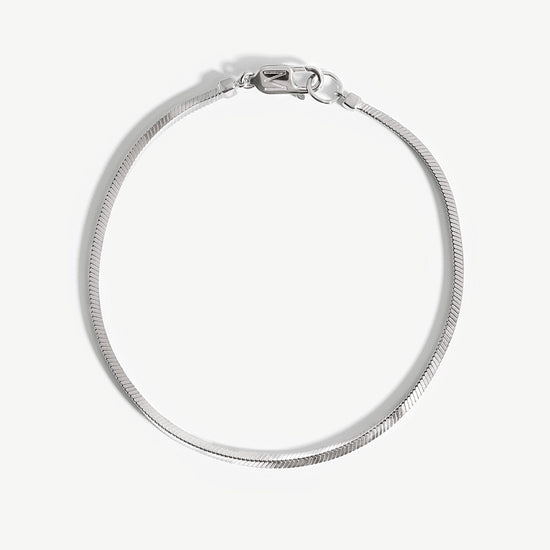 Men's Square Snake Chain Bracelet Bracelets Missoma 