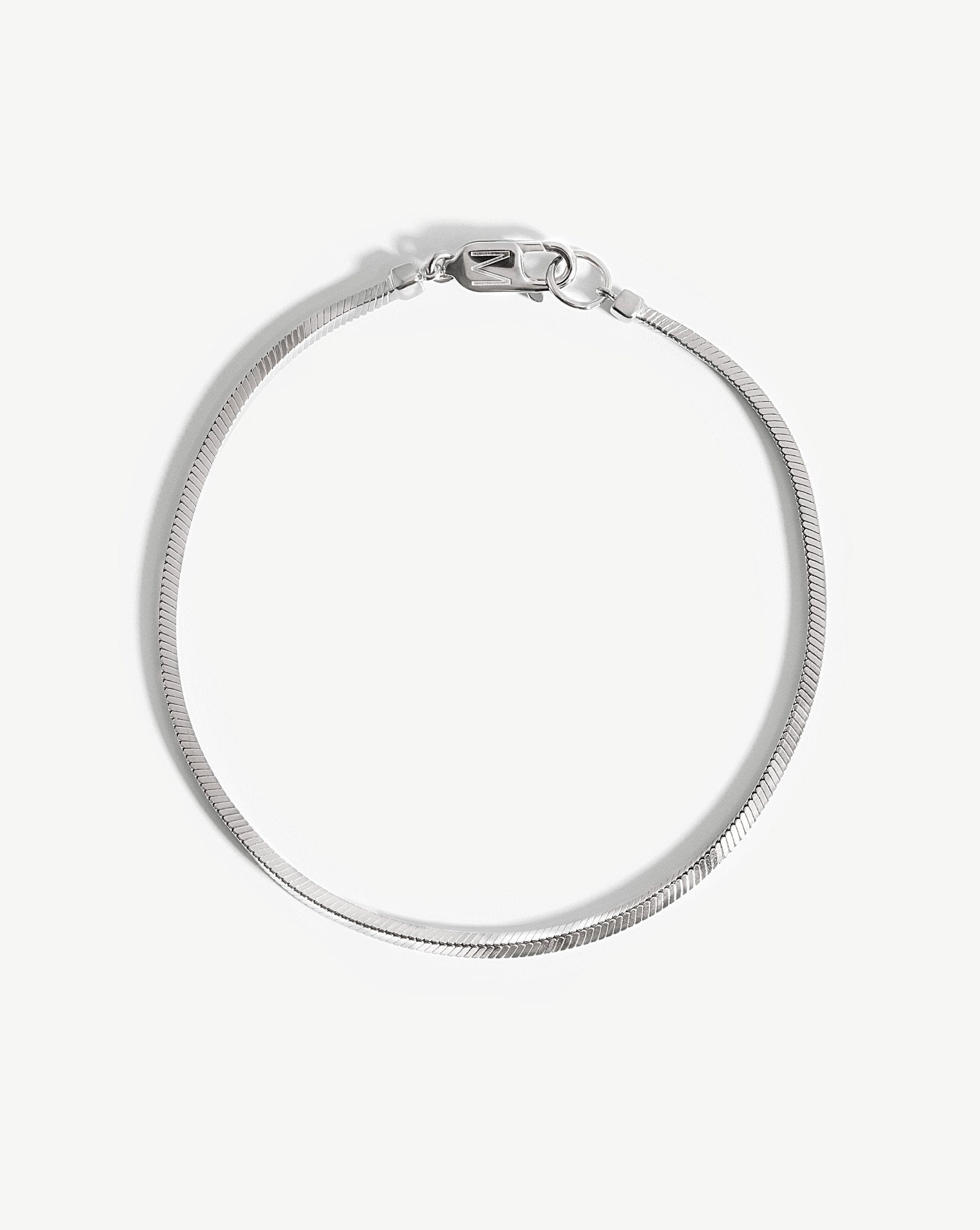 Men's Square Snake Chain Bracelet Bracelets Missoma 