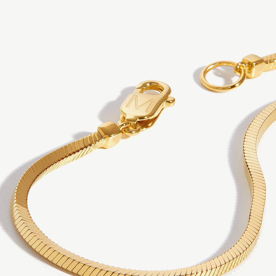 Men's Square Snake Chain Bracelet Bracelets Missoma 