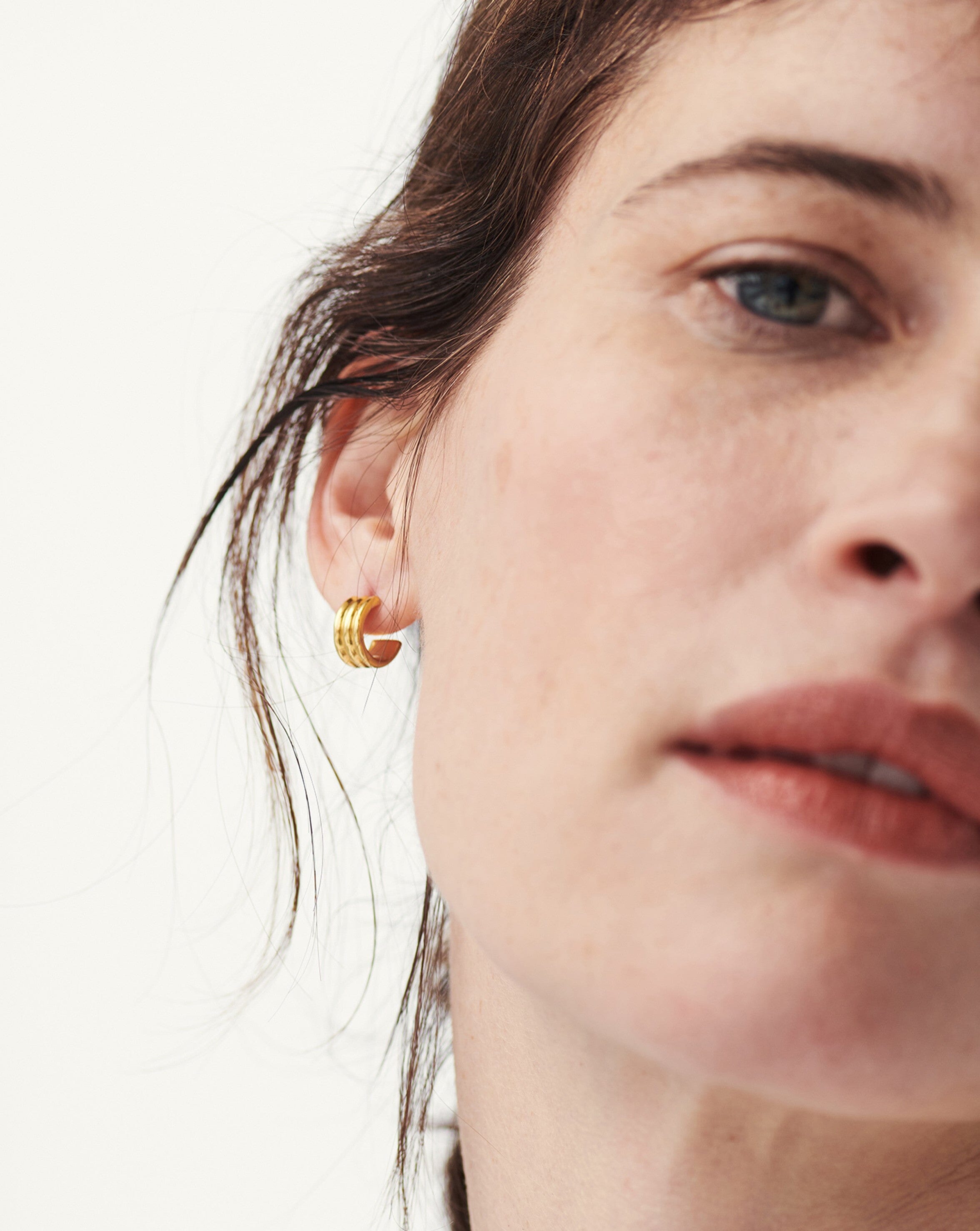 Mini Ancien Hoop Earrings Earrings Missoma 