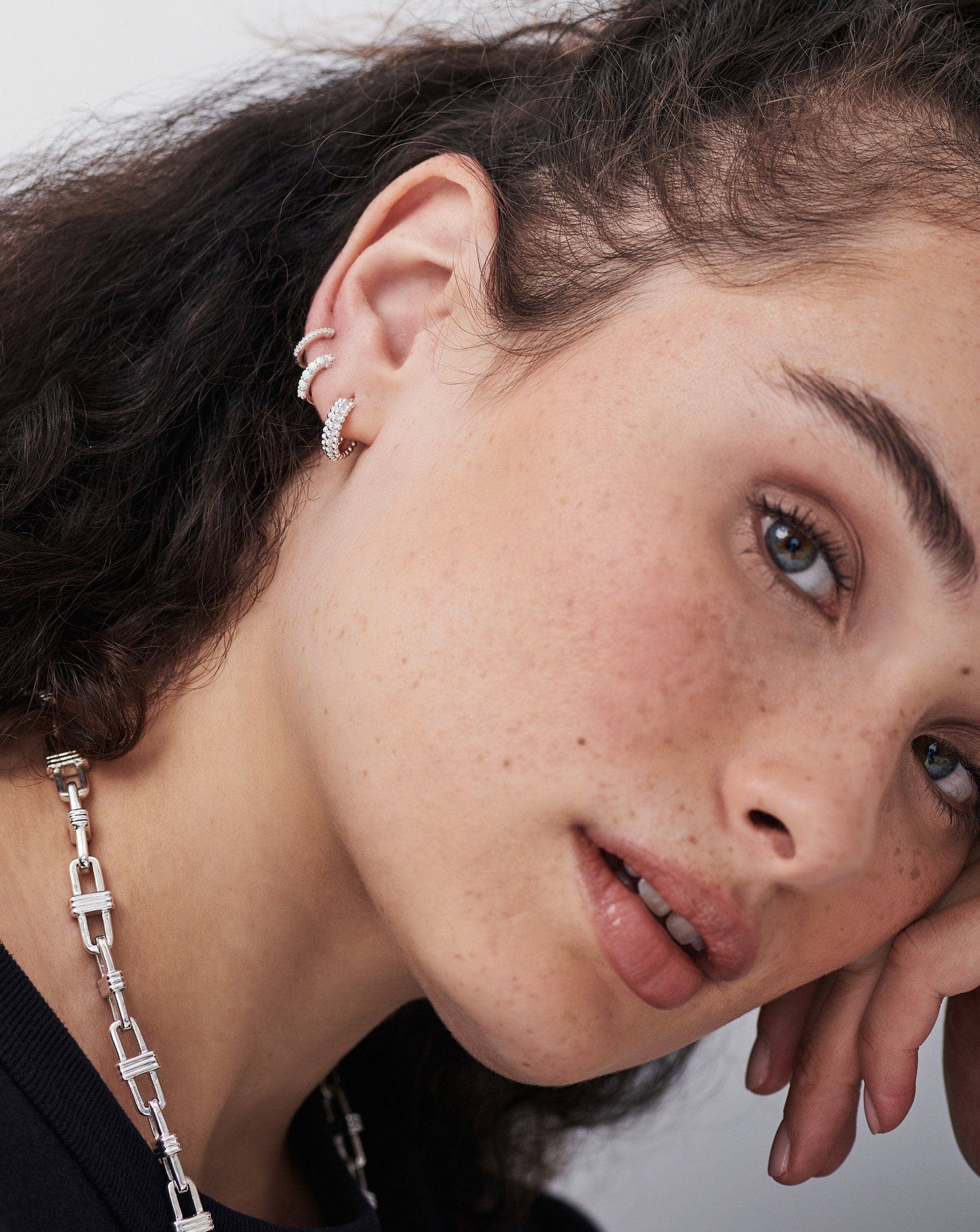 Mini Baya Hoop Earrings Earrings Missoma 