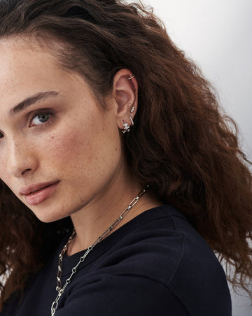 Mini Double Beaded Hoop Earrings Earrings Missoma 