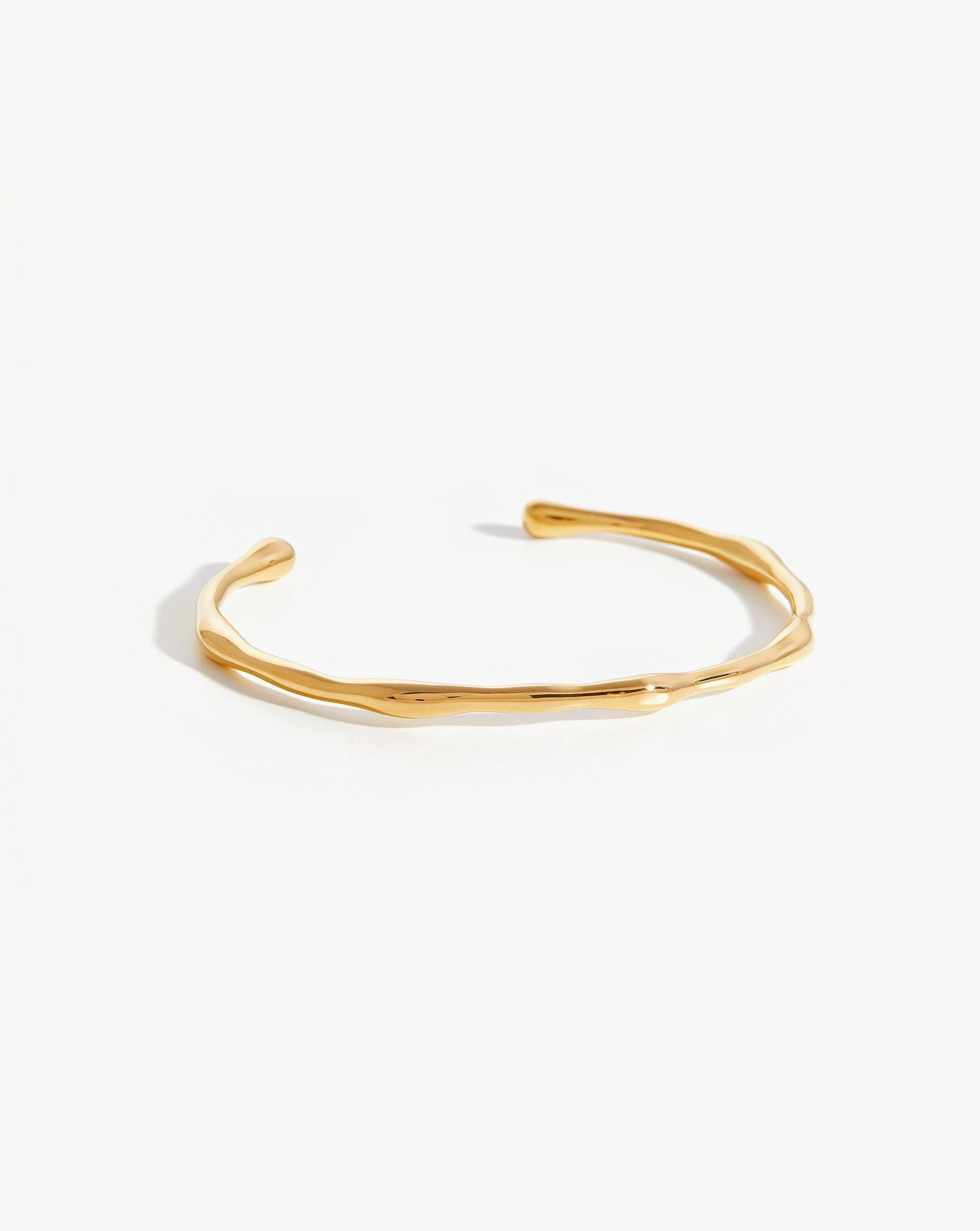 Molten Cuff Bracelet | 18ct Gold Plated | Missoma