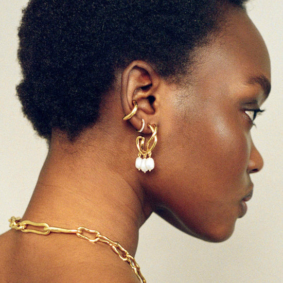 Molten Ear Cuff Earrings Missoma 