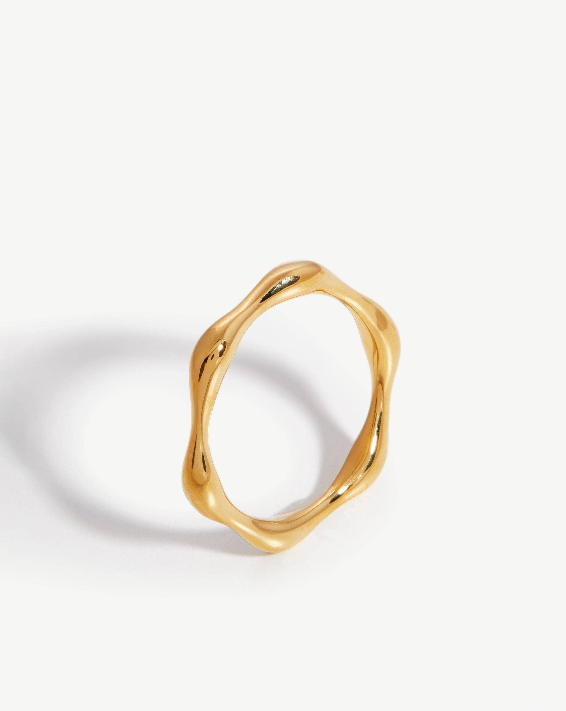 Molten Ring | 18ct Gold Plated Vermeil Rings Missoma 