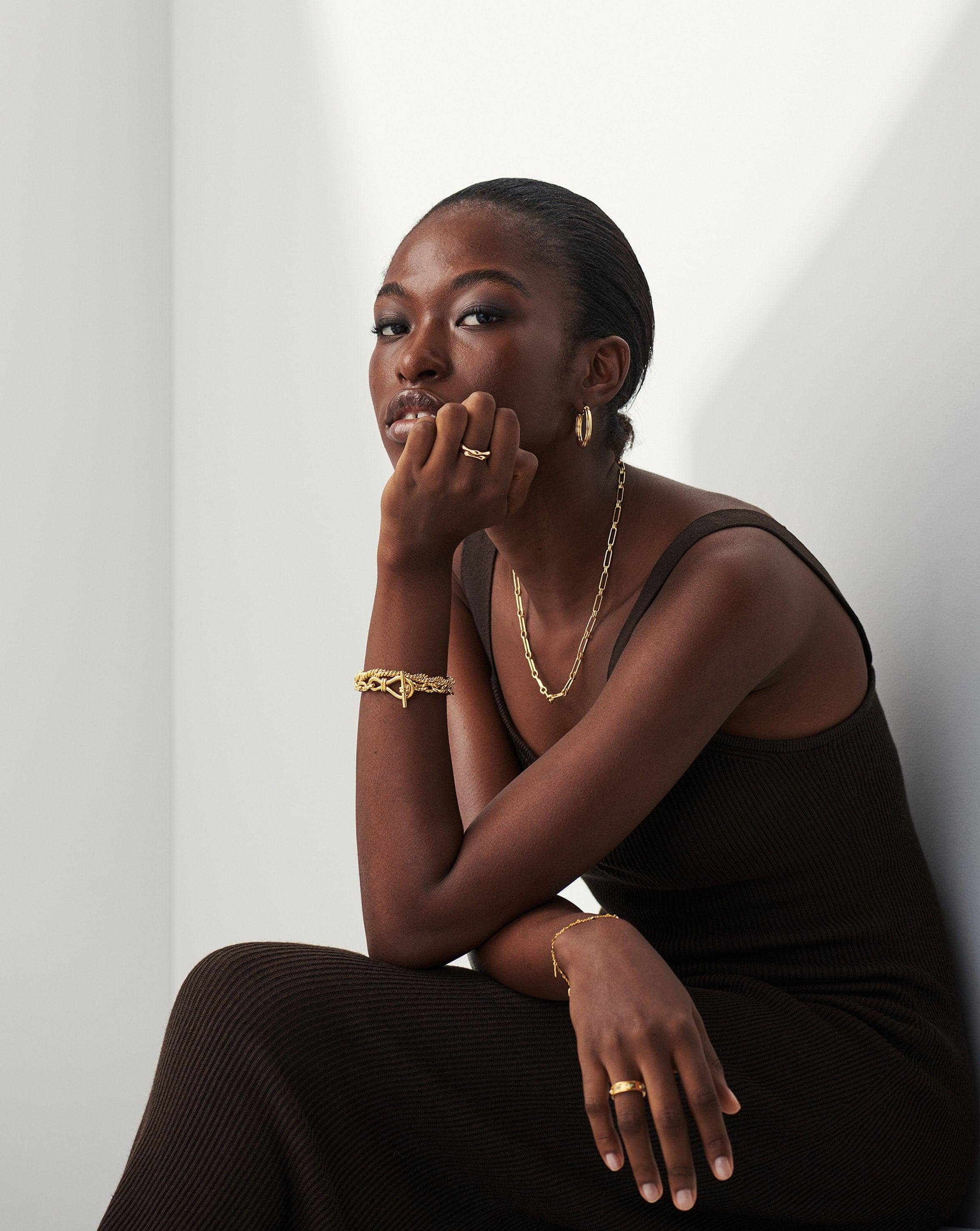 Molten Ring | 18ct Gold Plated Vermeil Rings Missoma 
