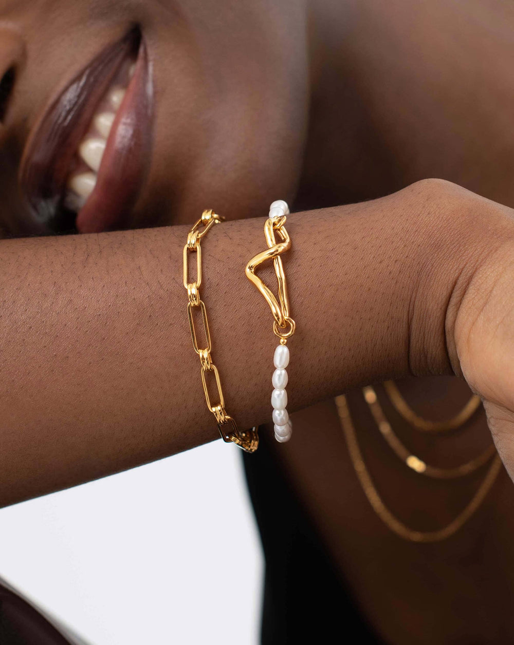 Molten Wave Cuff Bracelet Missoma