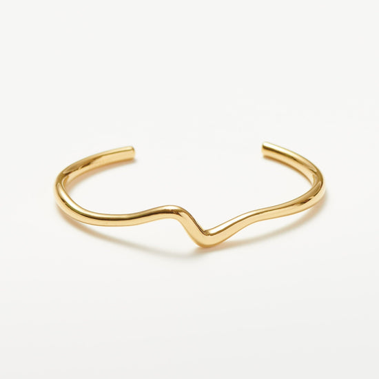 Molten Wave Cuff Bracelet Bracelets Missoma 