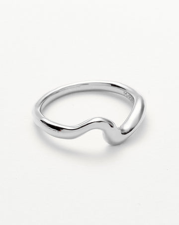 Molten Wave Stacking Ring Rings Missoma 
