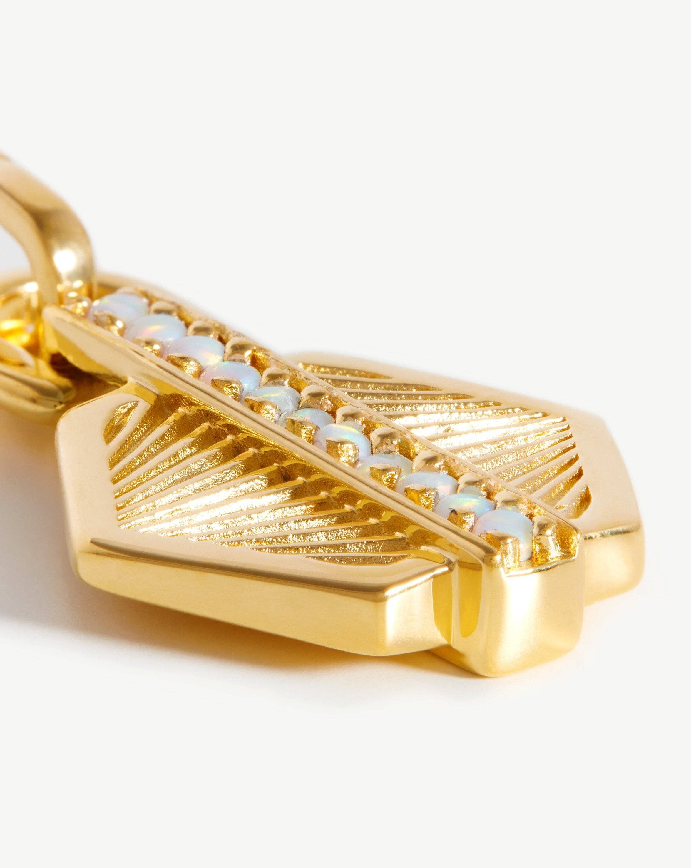 Pave Hex Clip-On Pendant Charms & Pendants Missoma 