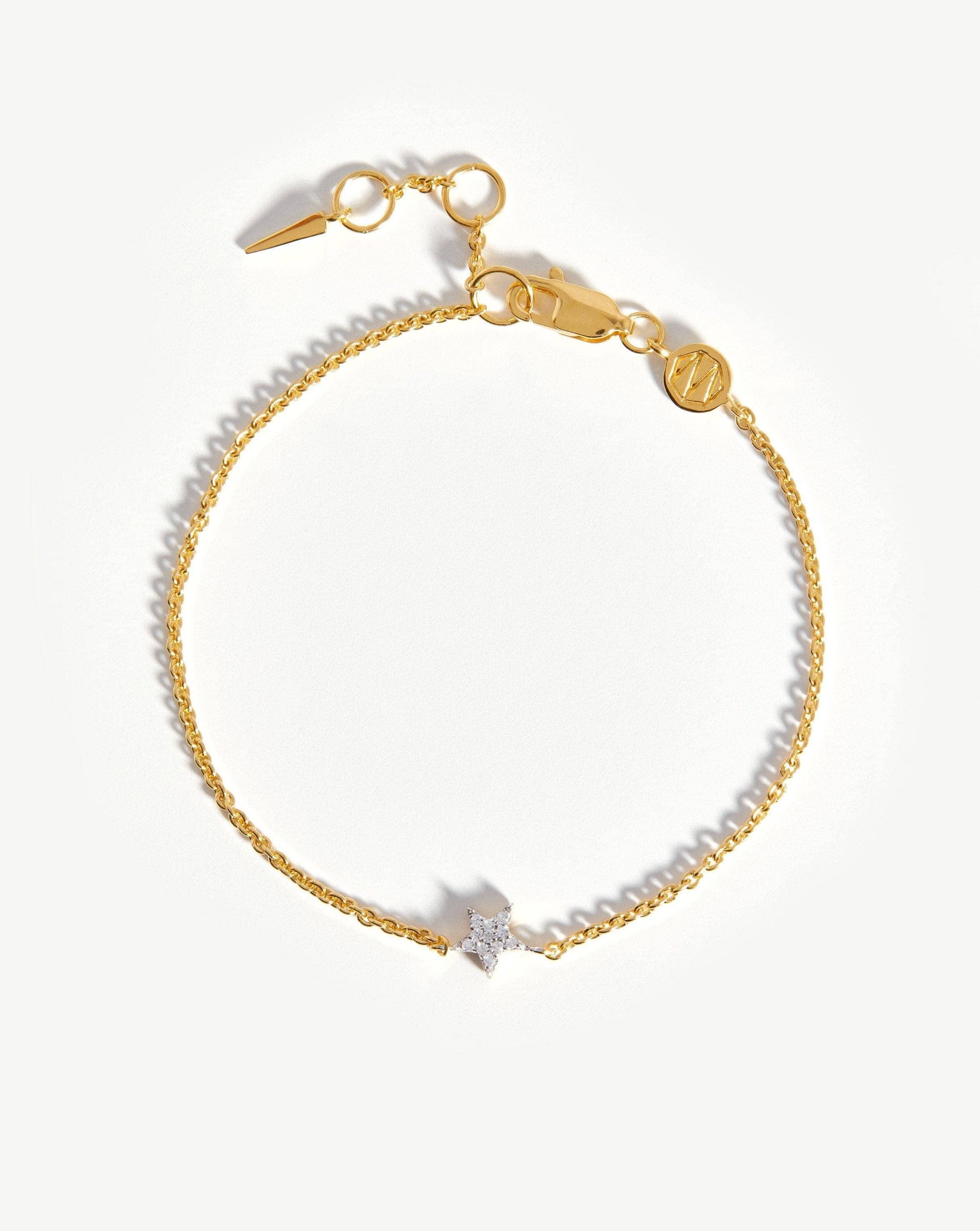 Pave Star Charm Bracelet Bracelets Missoma 