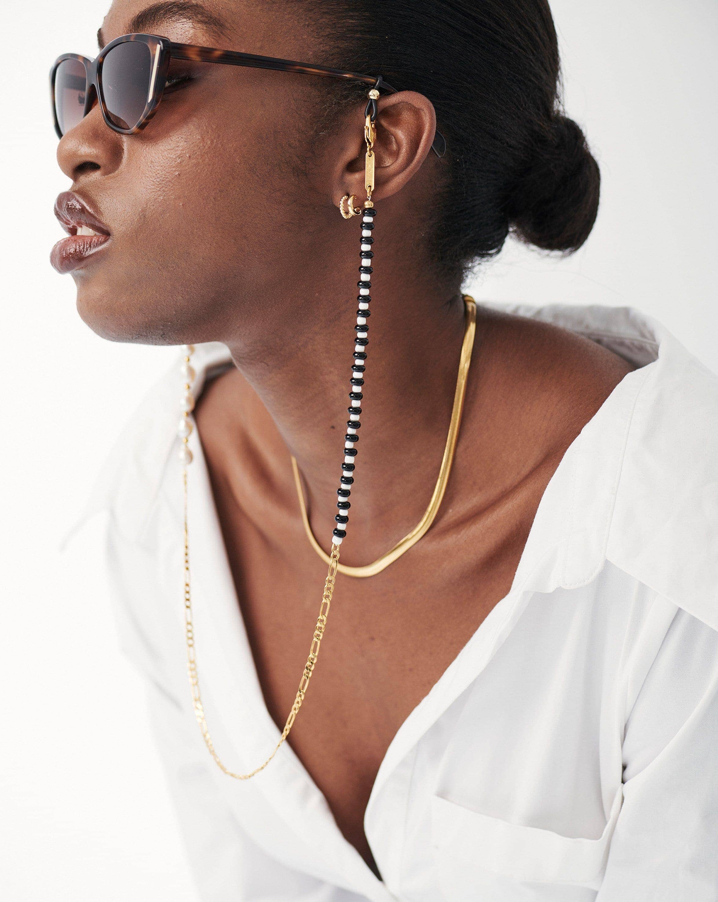 Pearl & Beaded Figaro Eyewear Chain Accessories Missoma 